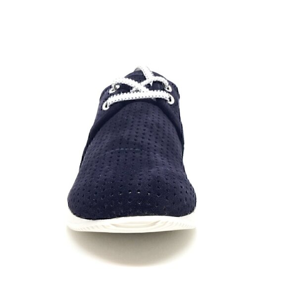 NEW MAXMARA MM41 Navy  Blue Suede Sneakers size US 6 - Picture 5 of 11